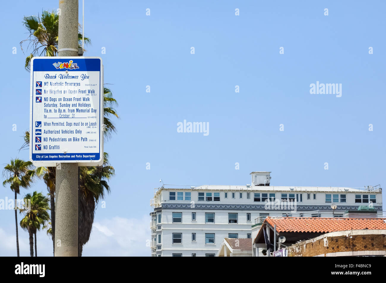 Regeln von Venedig Stockfoto