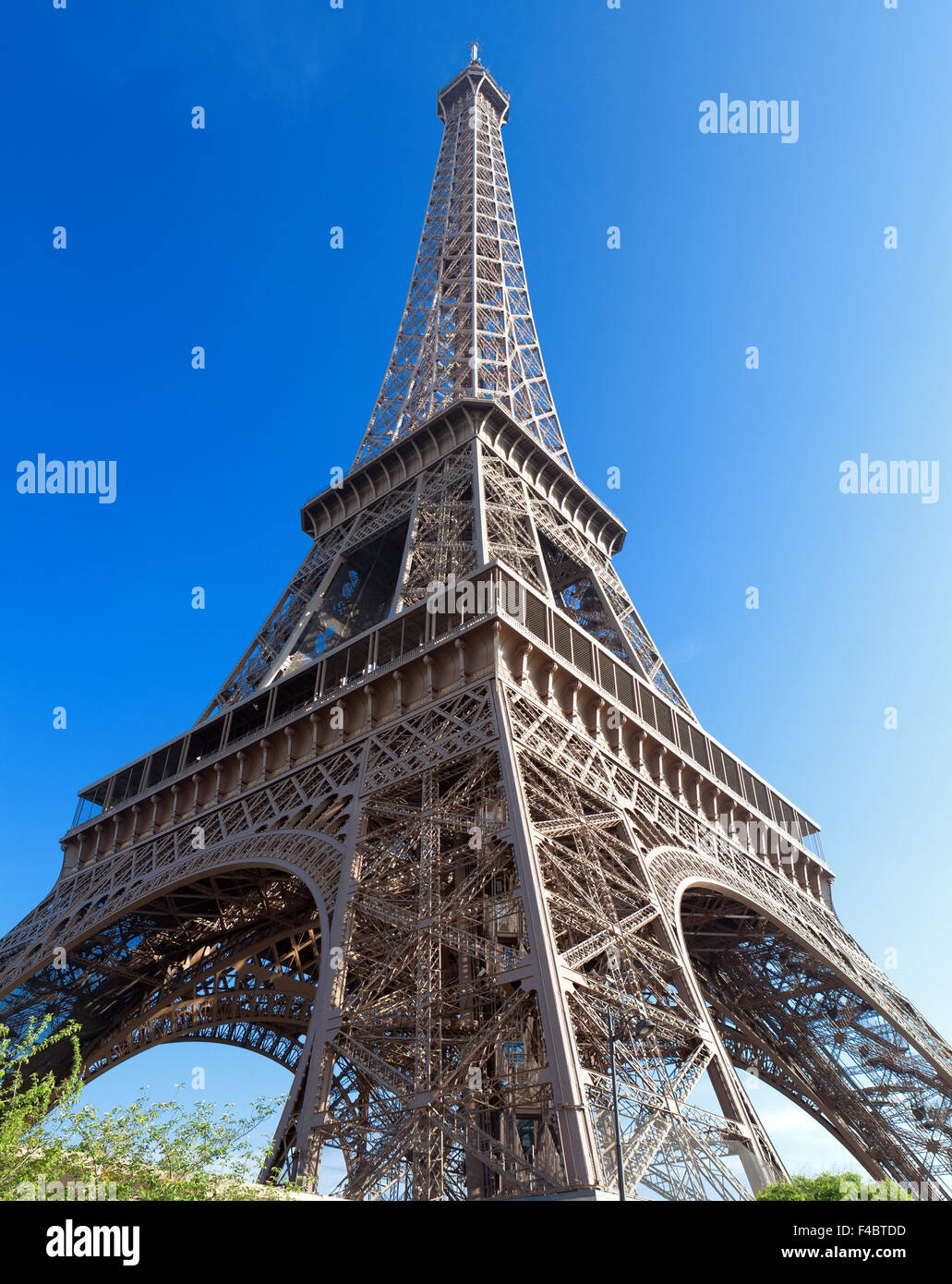 Willkommen in Paris Stockfoto