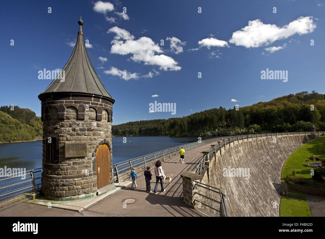 Hasper Talsperre, Hagen, Deutschland Stockfoto