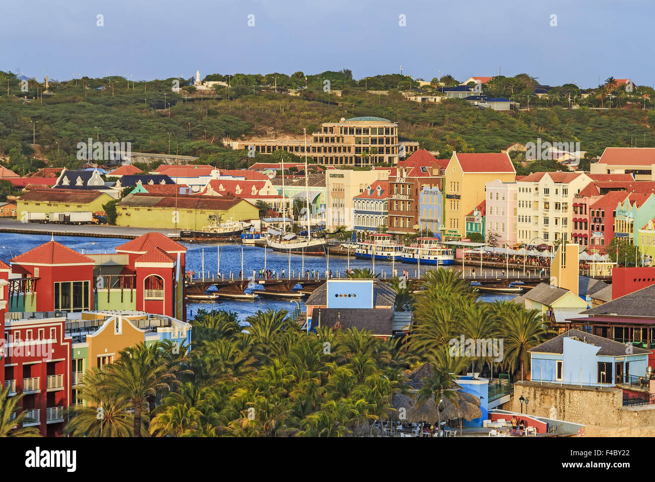 Zentralen Willemstad Curacao Niederländische Antillen Stockfoto