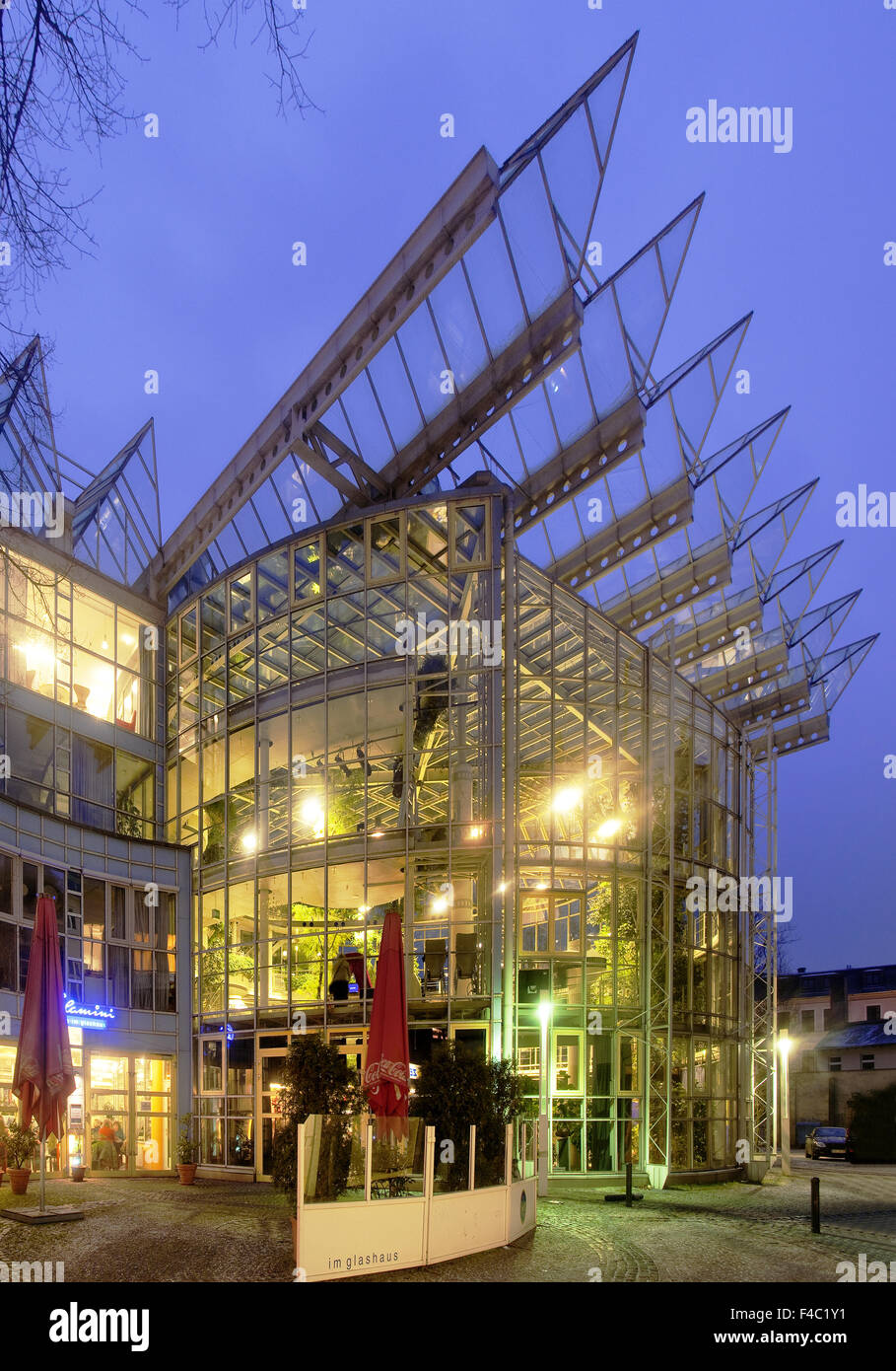 Glashaus, Herten, Deutschland Stockfoto