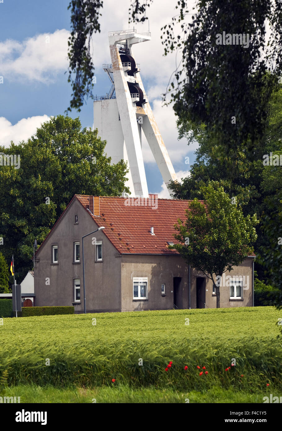 Zeche Schlaegel und Eisen, Herten, Deutschland Stockfoto