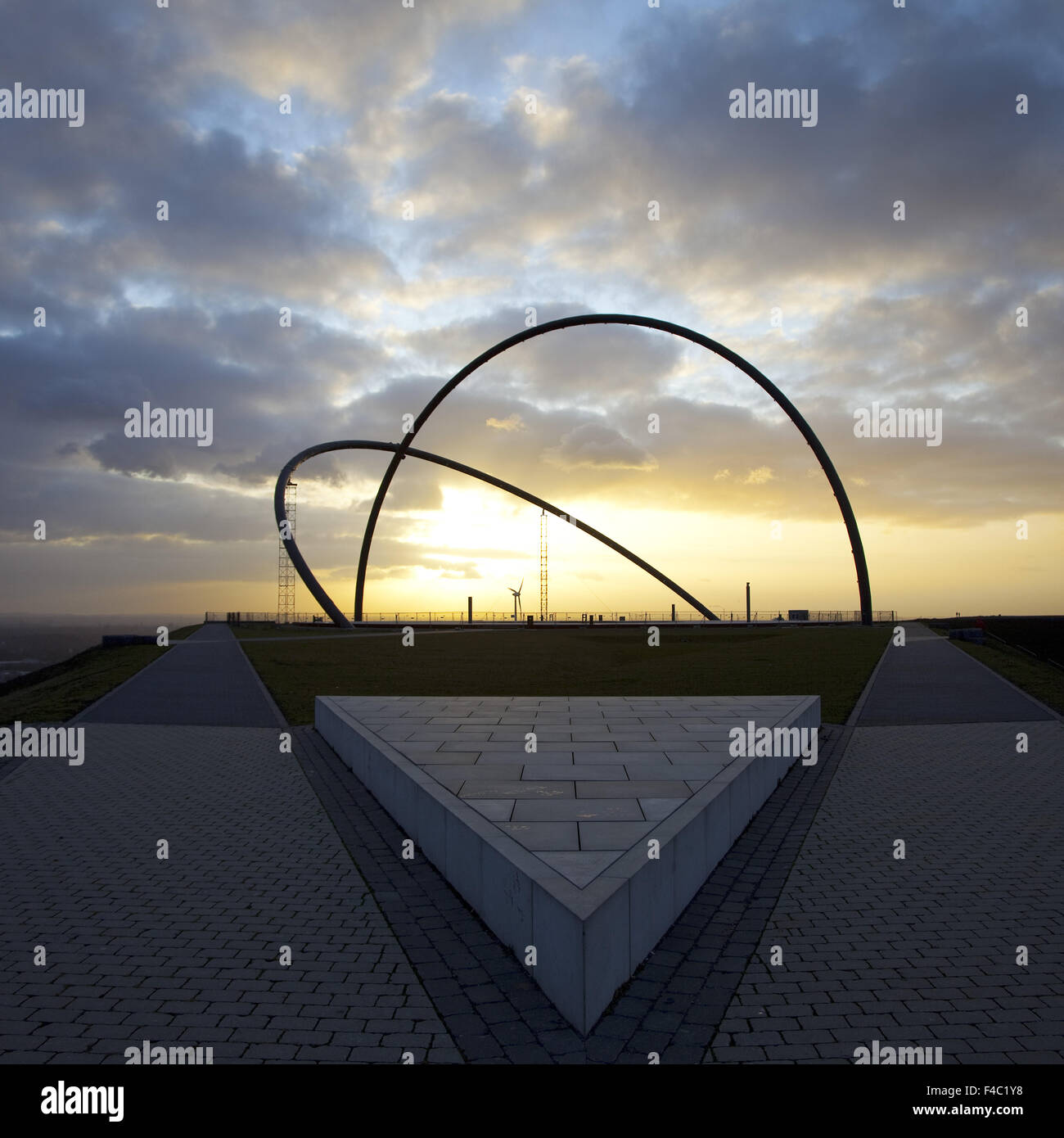 Horizont-Observatorium, Halde, Herten, Deutschland Stockfoto