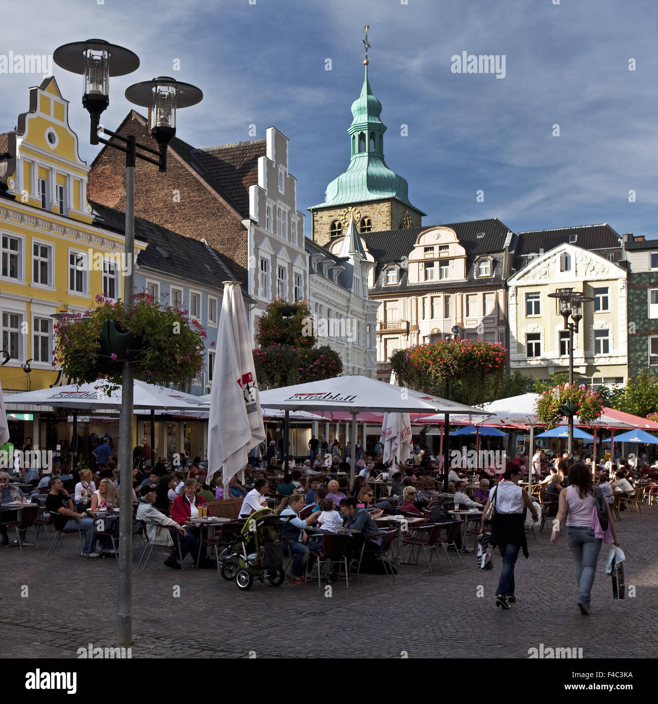 Altstadt Markt, Recklinghausen, Deutschland Stockfotografie - Alamy