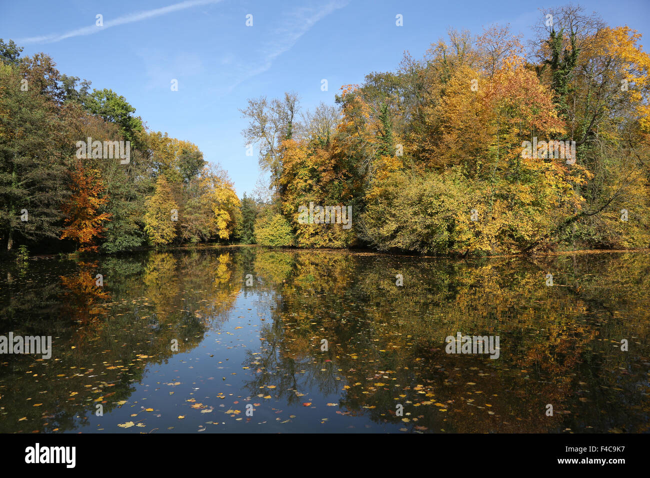 Herbst-Landschaft Stockfoto