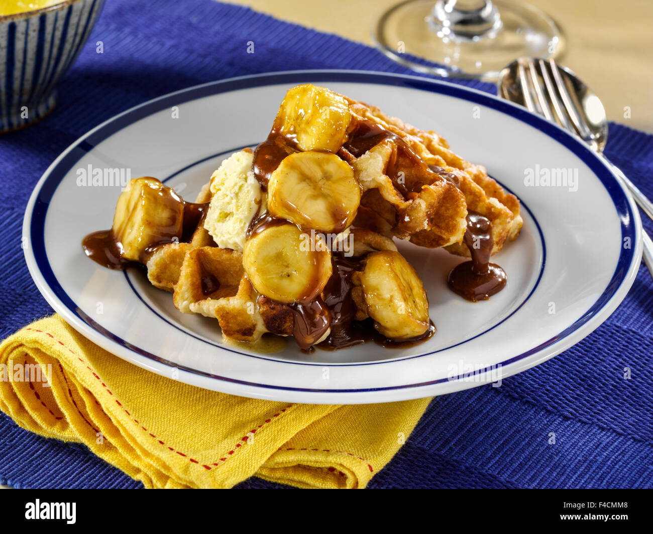 Bananen-Foster Stockfoto