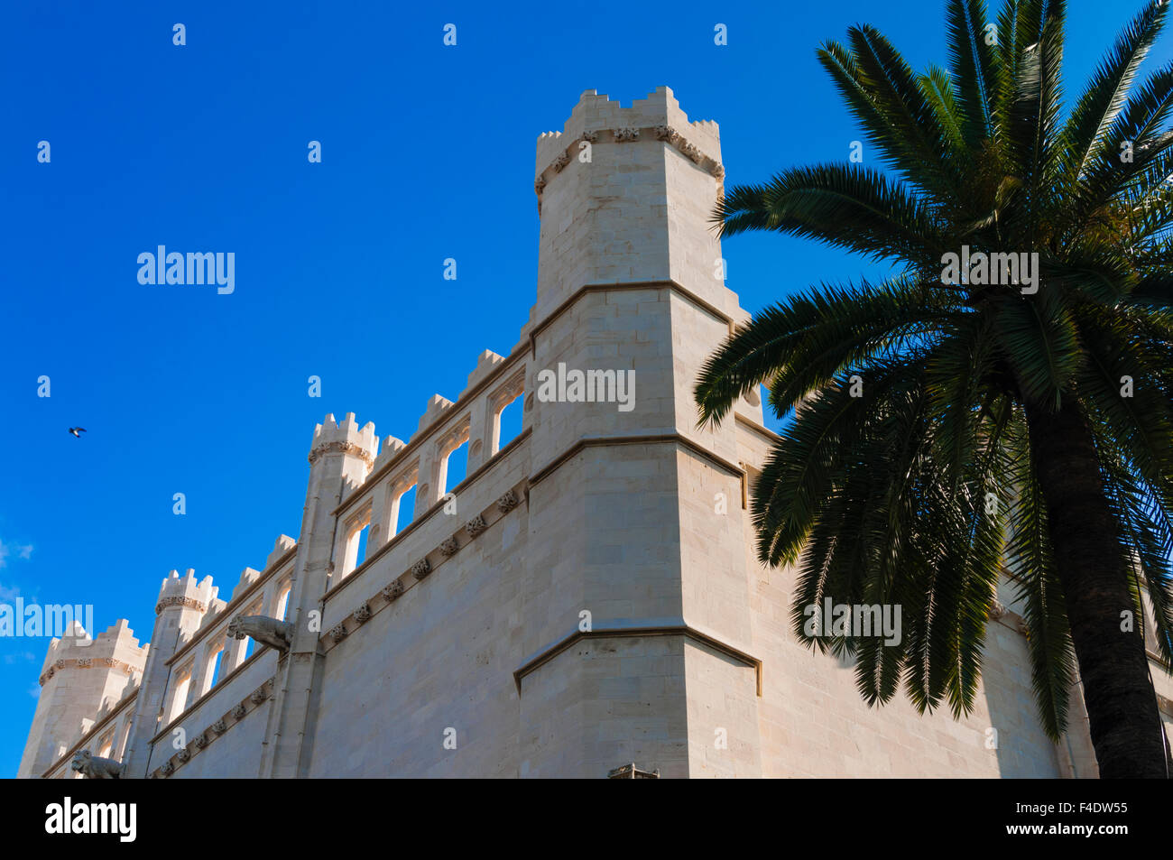 15. Jahrhundert Consulado del Mar, Palma De Mallorca, Mallorca, Balearen, Spanien. Stockfoto
