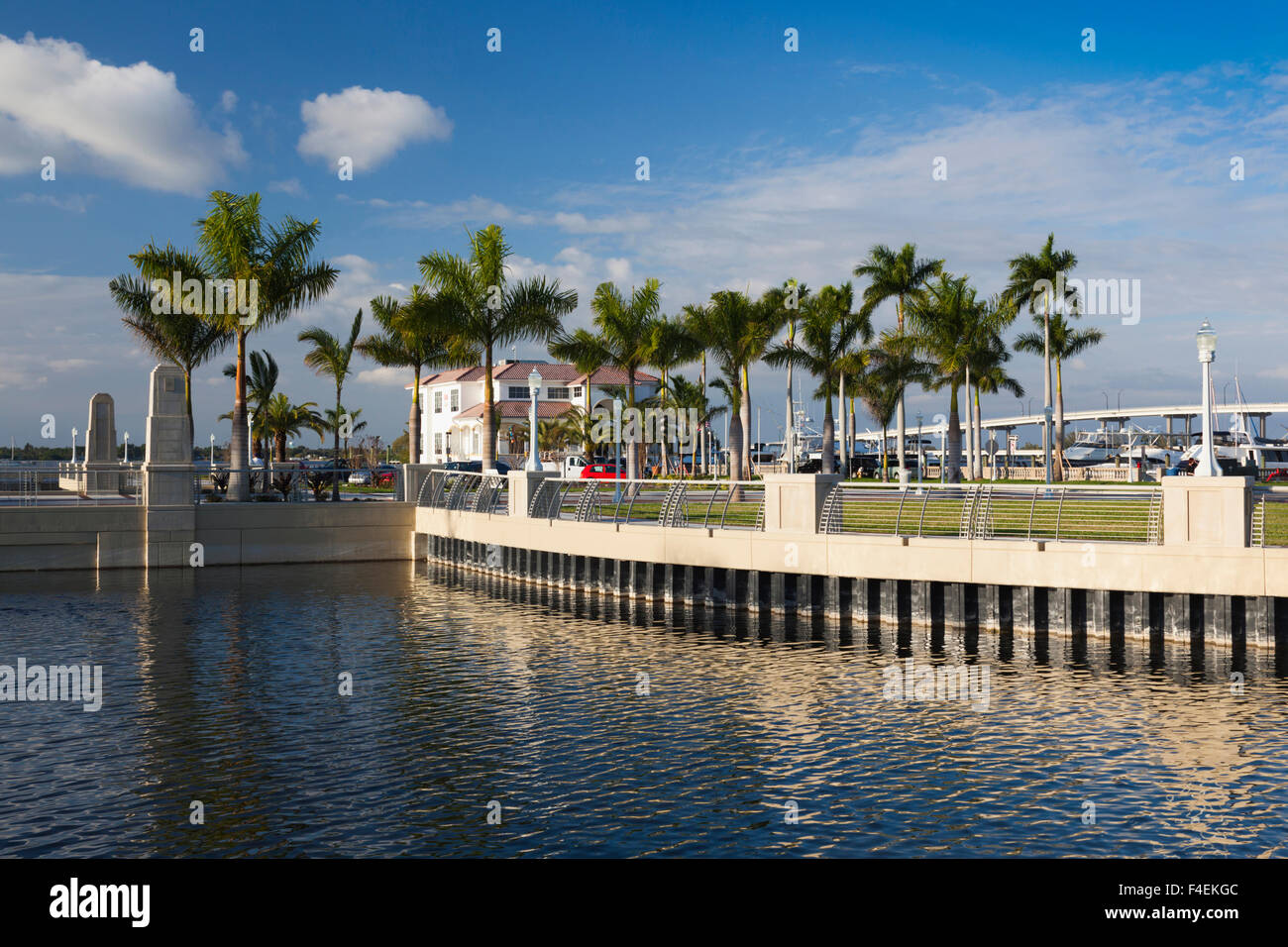 Fort Myers, Innenstadt, River District, Golfküste, Florida, USA 2012 gebaut. Stockfoto