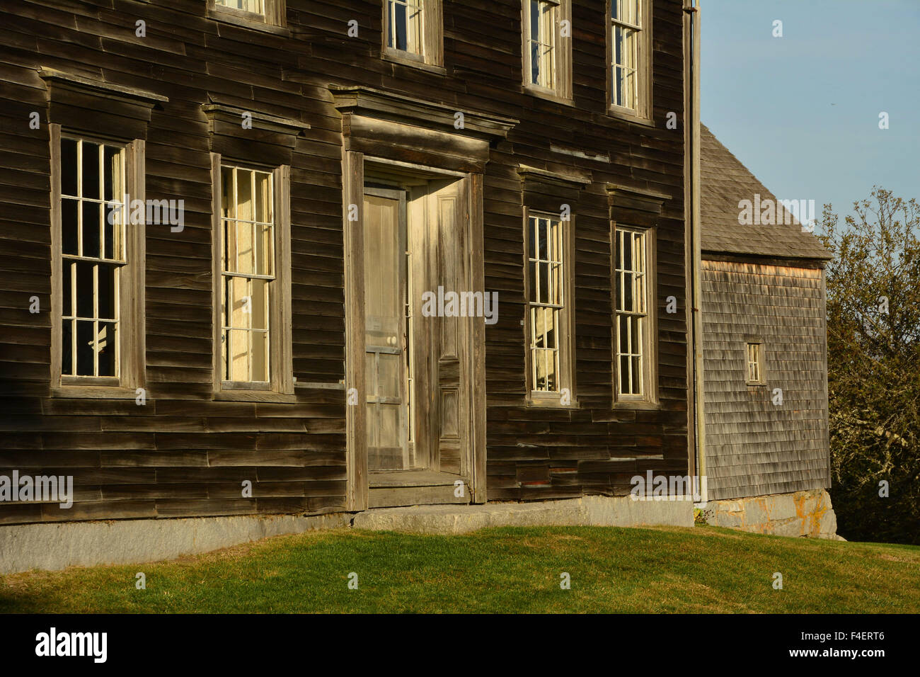 Olson Haus, Cushing, Maine, USA. Stockfoto