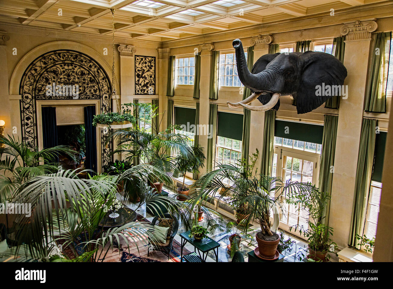 Das George Eastman House in Rockester, New York State. Stockfoto