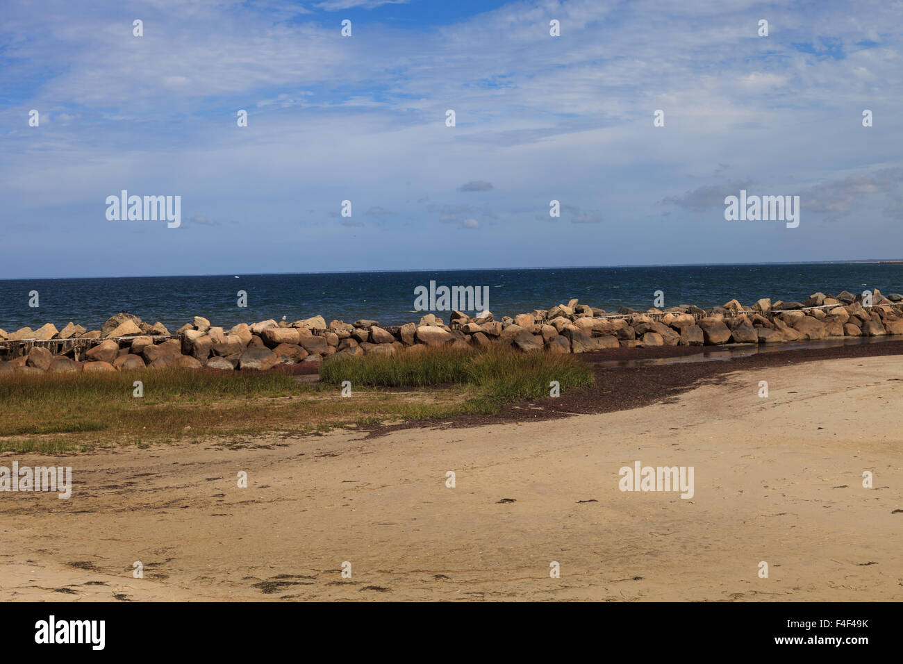 Corporation-Strand in Dennis, Massachusetts auf Cape Cod im Sommer Stockfoto