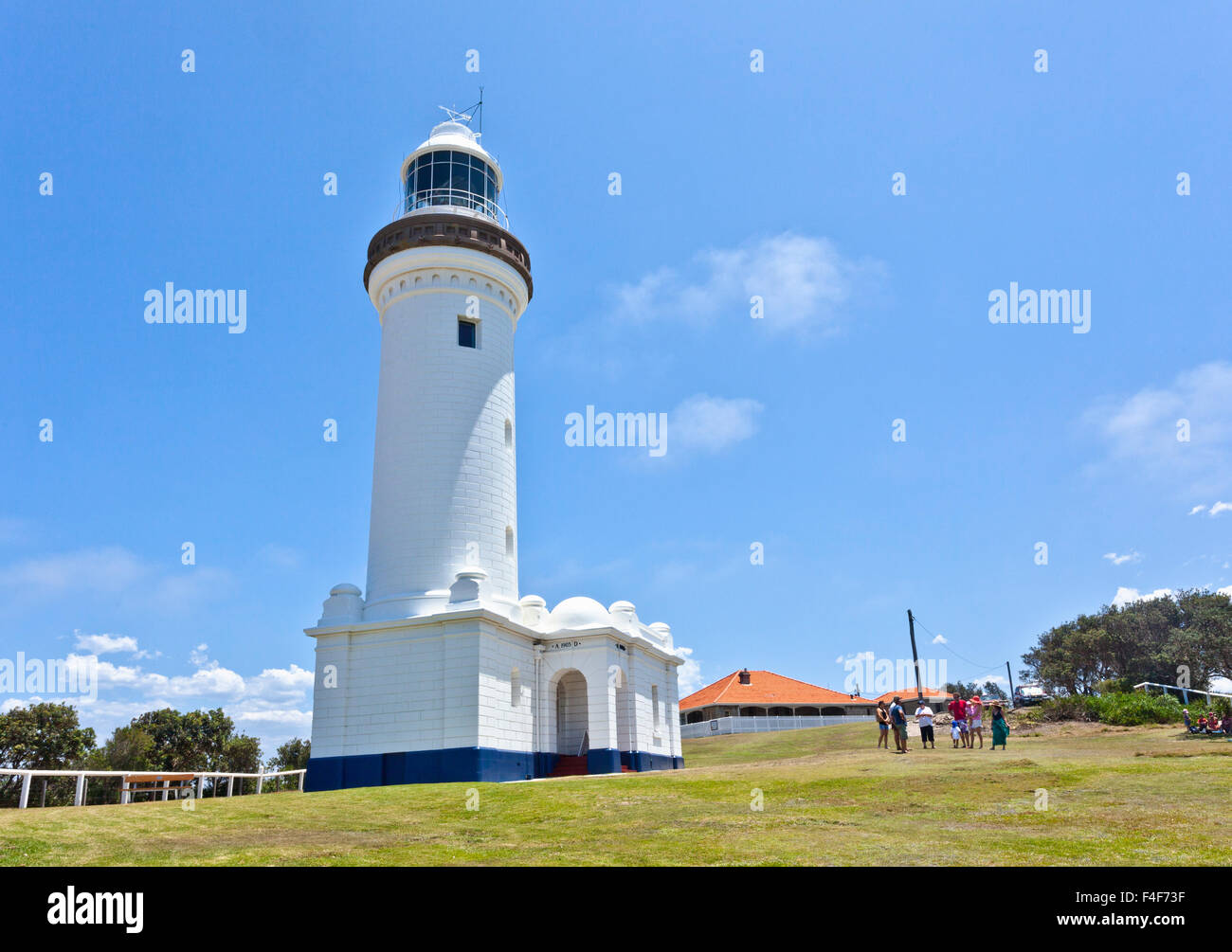 Australien, neue Südwales, Central Coast, Norah Head Leuchtturm Stockfoto