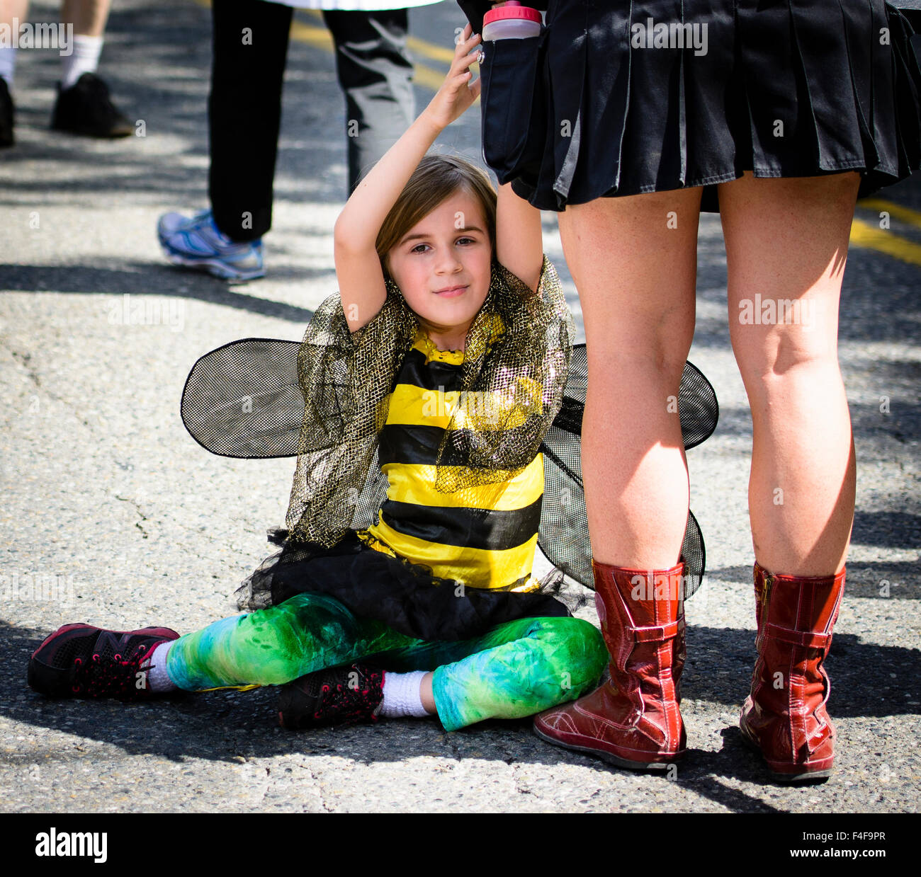 Seattle, Washington. Seattles Fremont Solstice Parade. Stockfoto