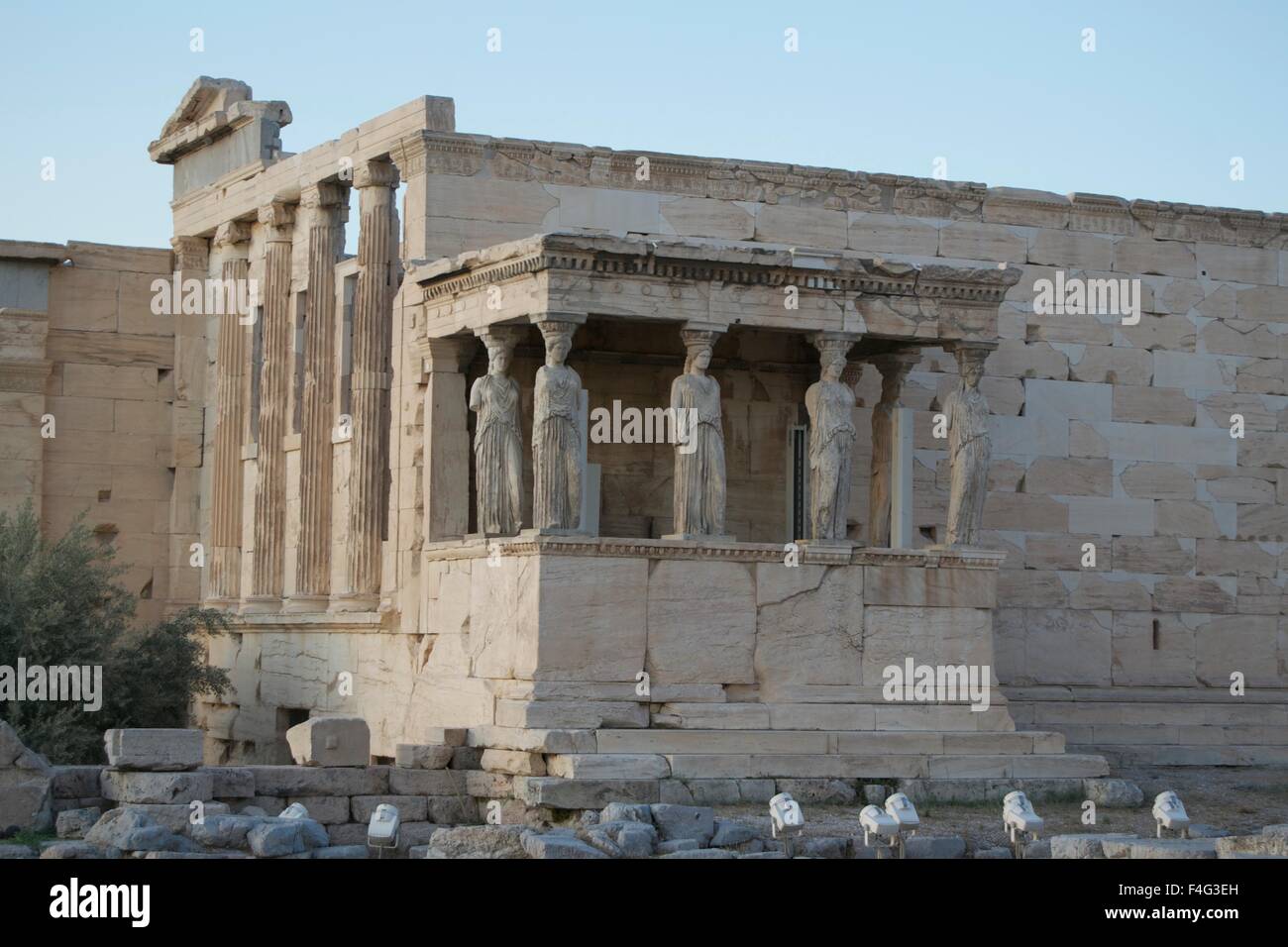 Erechtheion Akropolis griechische Tempel-Architektur Stockfoto