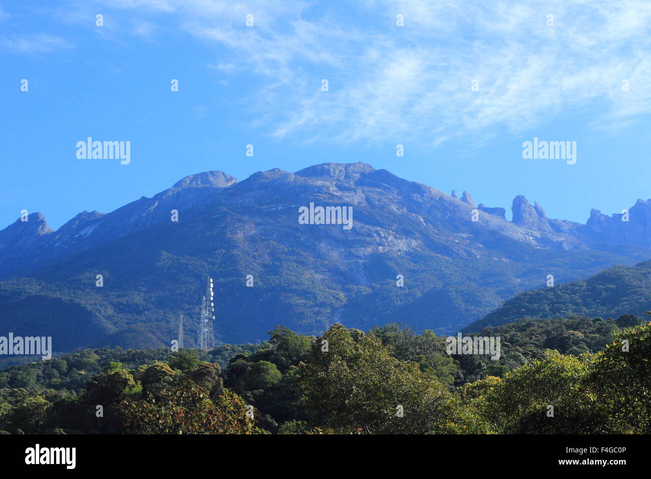 Mt.Kinabalu Nationalpark, Sabah, Borneo, Malaysia Stockfoto