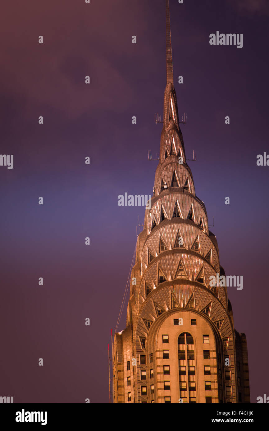 Chrysler Building Stockfoto