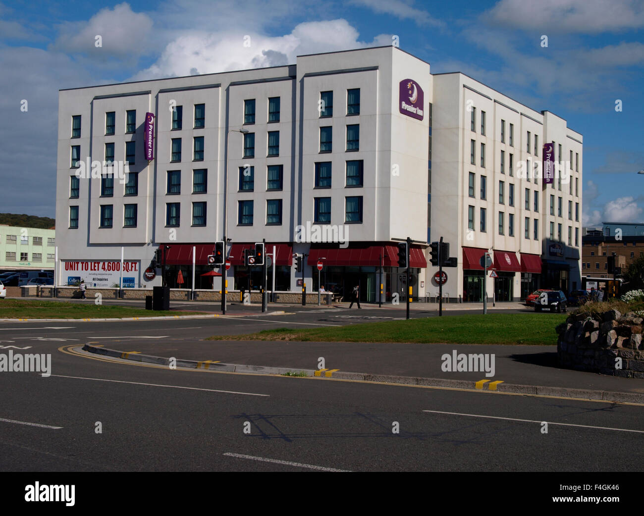 Premier Inn, Weston-super-Mare, Somerset, Großbritannien Stockfoto