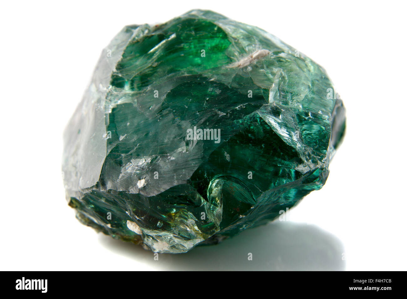 Solide Rohglas Stockfoto