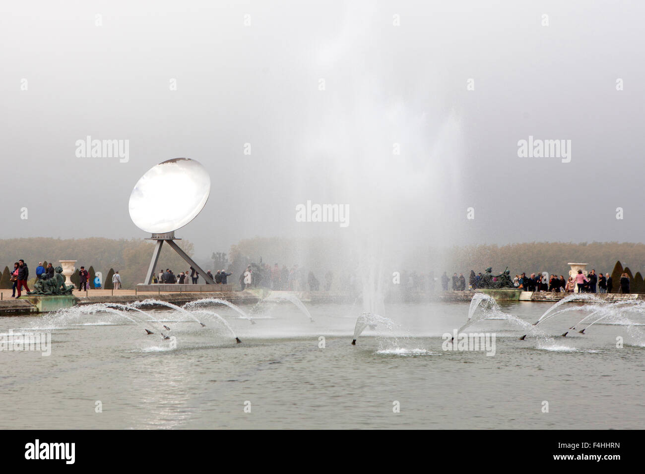 Das Schloss von Versailles einen königlichen Schloss in Versailles in der Region Île-de-France Frankreich einem Vorort von Paris Stockfoto