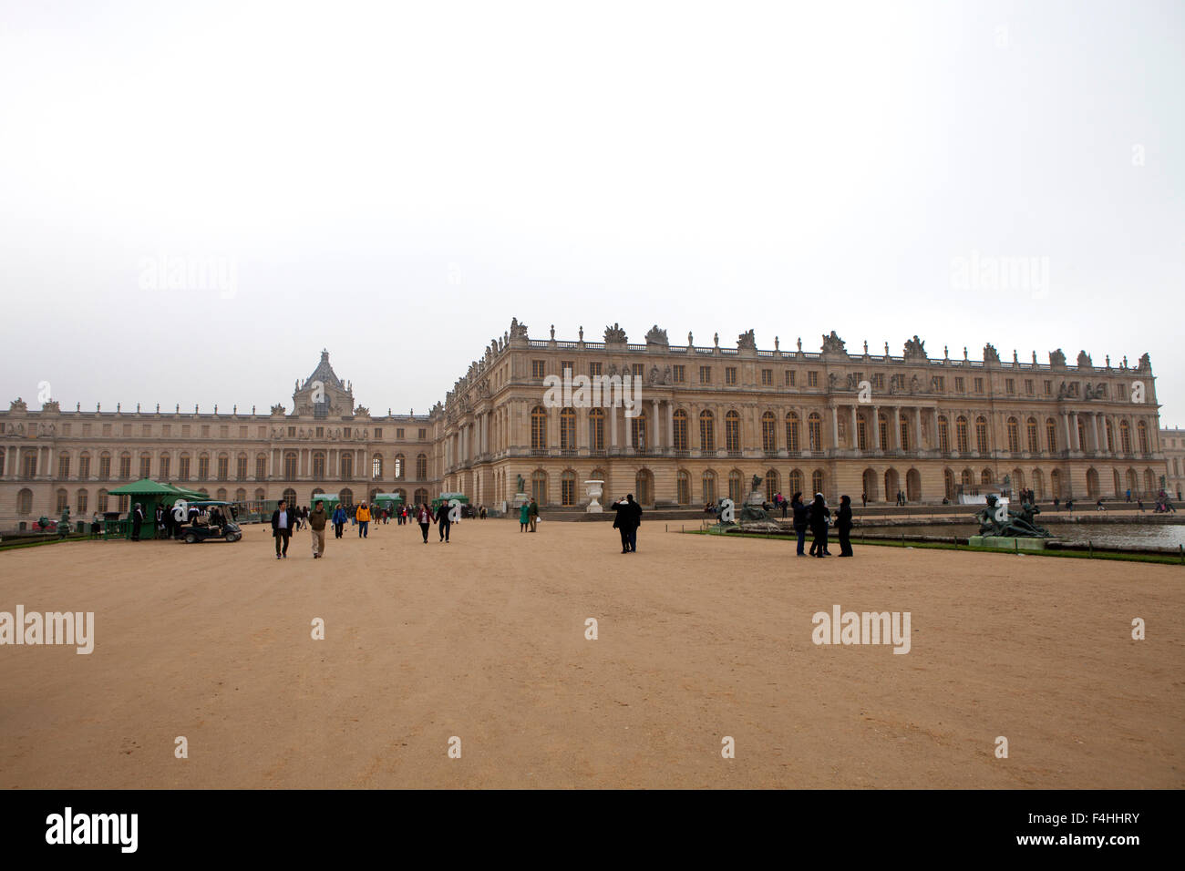 Das Schloss von Versailles einen königlichen Schloss in Versailles in der Region Île-de-France Frankreich einem Vorort von Paris Stockfoto