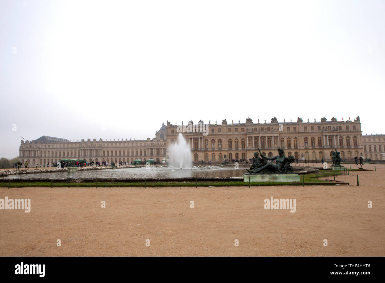 Das Schloss von Versailles einen königlichen Schloss in Versailles in der Region Île-de-France Frankreich einem Vorort von Paris Stockfoto