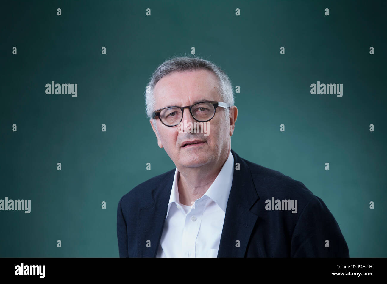 John Gray, Oxford-Professor für Politik und Autor, auf dem Edinburgh International Book Festival 2015. Edinburgh, Schottland. 27. August 2015 Stockfoto