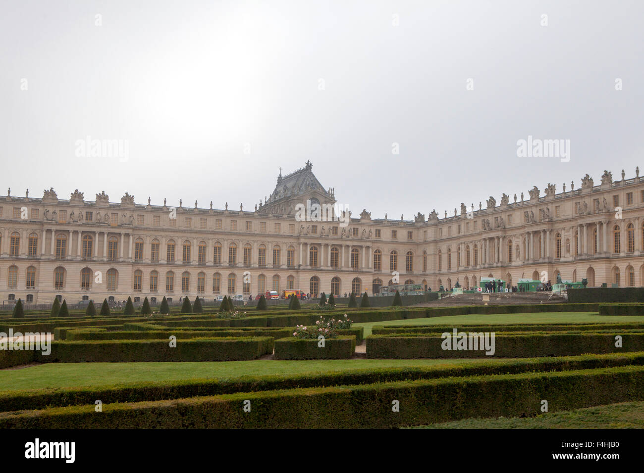 Das Schloss von Versailles einen königlichen Schloss in Versailles in der Region Île-de-France Frankreich einem Vorort von Paris Stockfoto