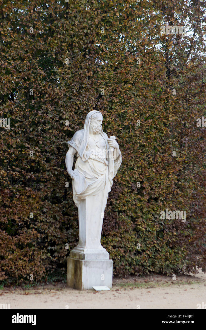 Das Schloss von Versailles einen königlichen Schloss in Versailles in der Region Île-de-France Frankreich einem Vorort von Paris Stockfoto