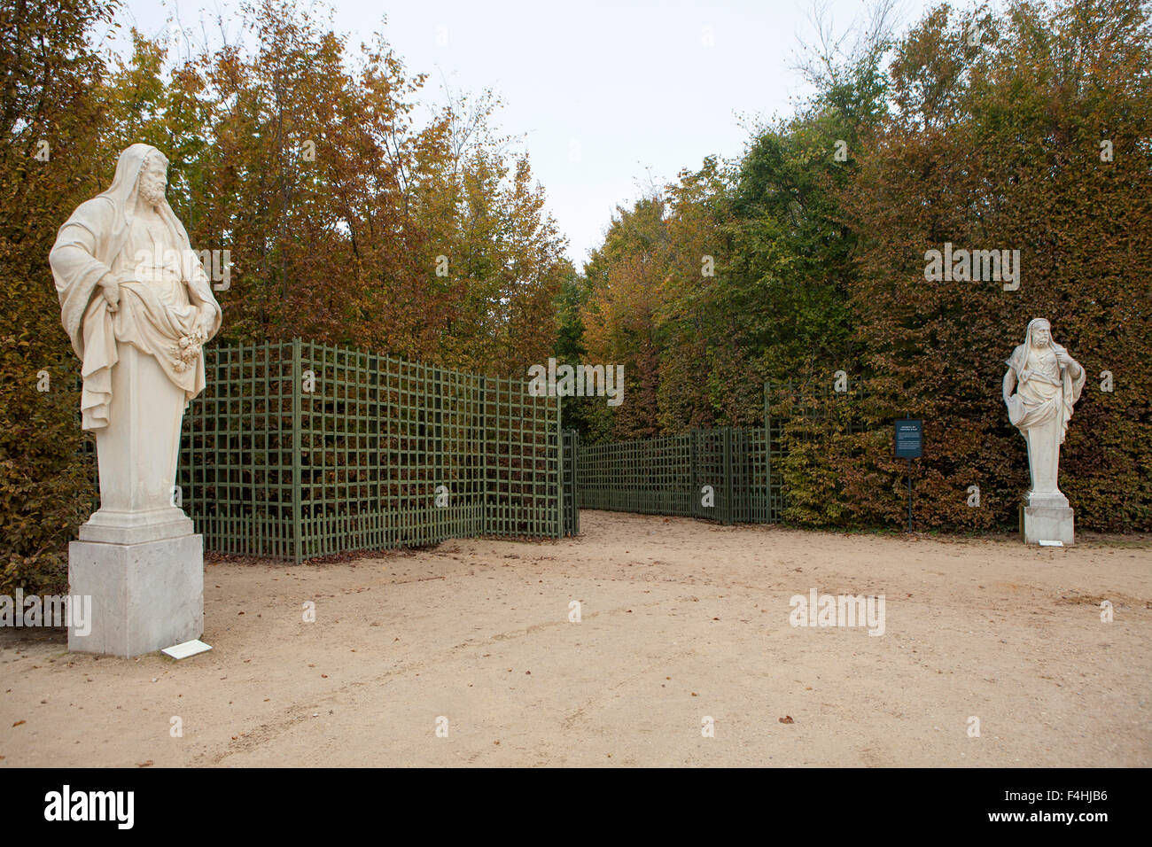 Das Schloss von Versailles einen königlichen Schloss in Versailles in der Region Île-de-France Frankreich einem Vorort von Paris Stockfoto