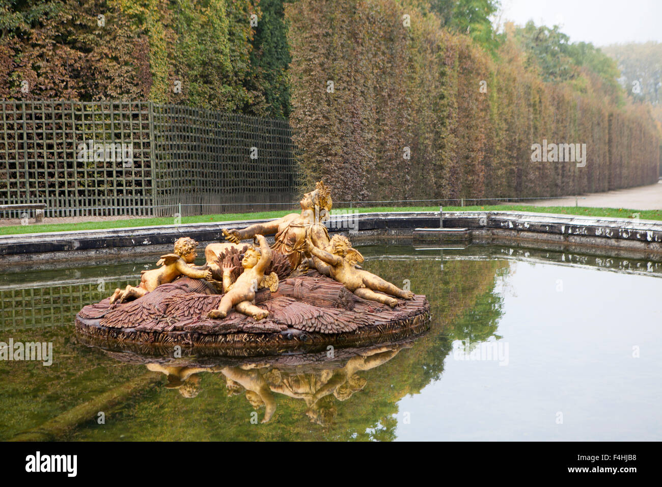 Das Schloss von Versailles einen königlichen Schloss in Versailles in der Region Île-de-France Frankreich einem Vorort von Paris Stockfoto