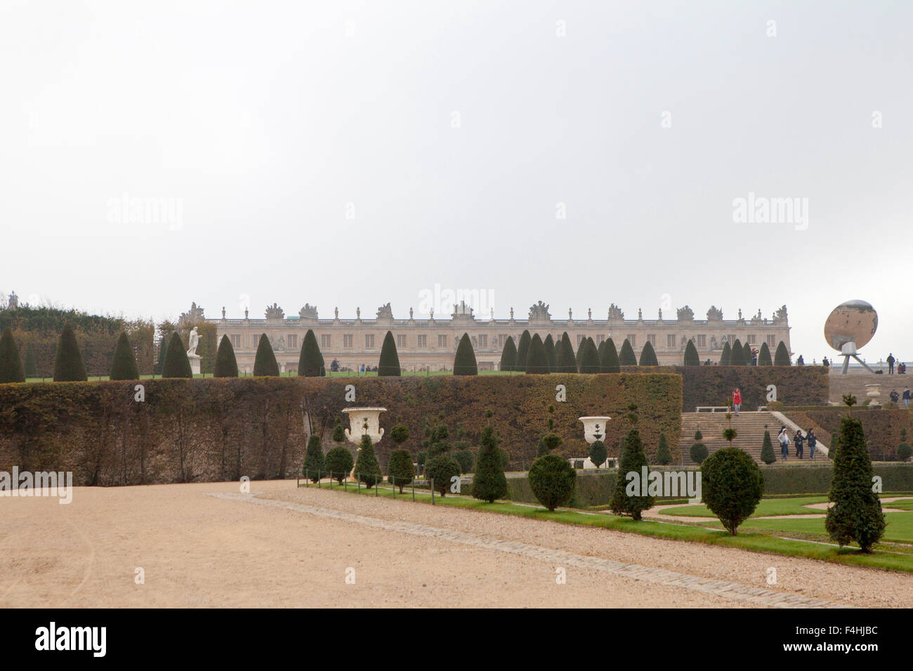 Das Schloss von Versailles einen königlichen Schloss in Versailles in der Region Île-de-France Frankreich einem Vorort von Paris Stockfoto