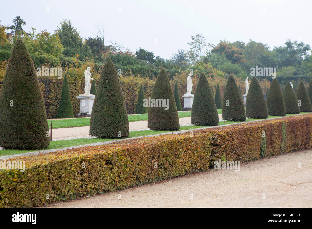 Das Schloss von Versailles einen königlichen Schloss in Versailles in der Region Île-de-France Frankreich einem Vorort von Paris Stockfoto