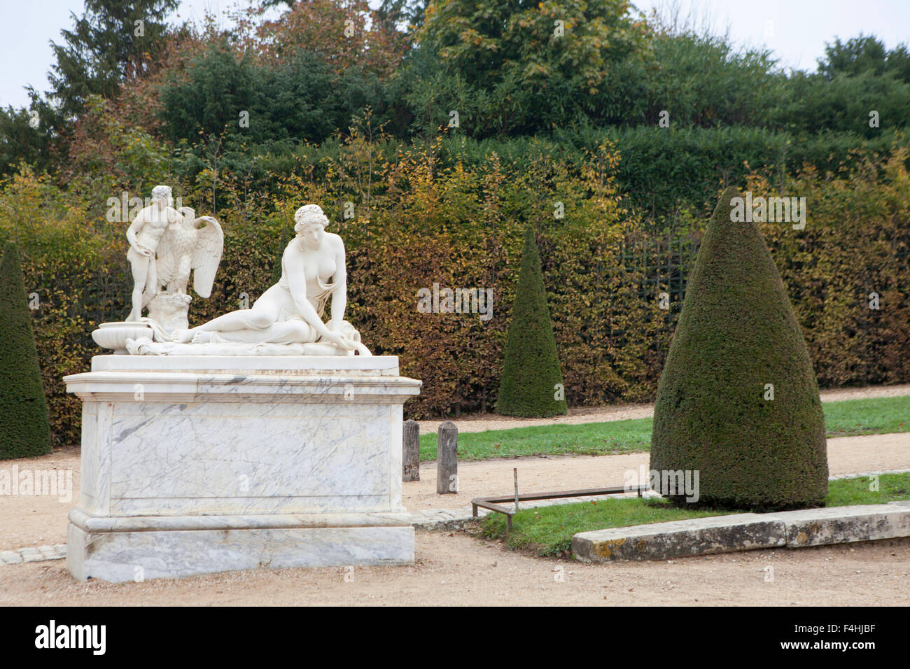 Das Schloss von Versailles einen königlichen Schloss in Versailles in der Region Île-de-France Frankreich einem Vorort von Paris Stockfoto