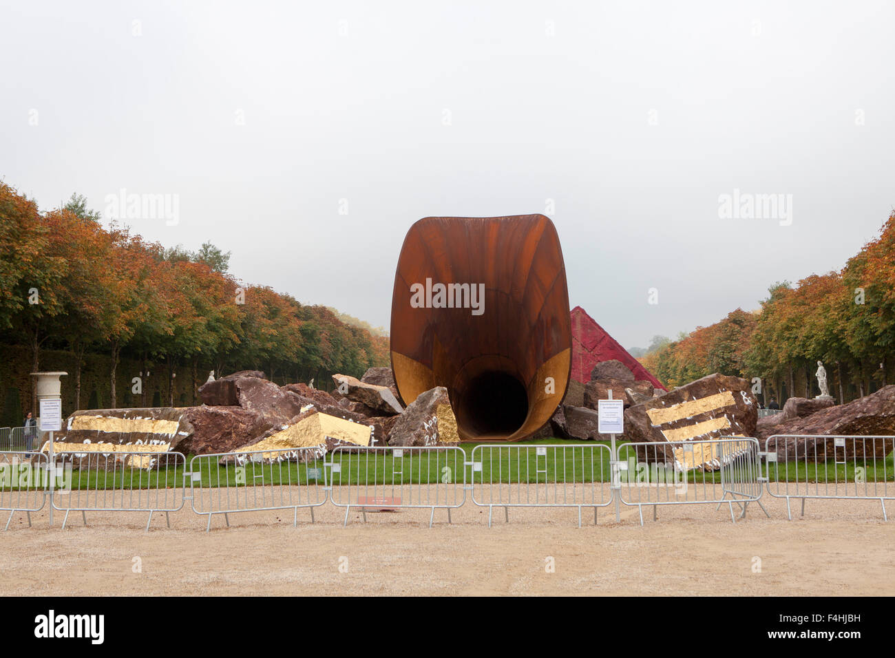 Das Schloss von Versailles einen königlichen Schloss in Versailles in der Region Île-de-France Frankreich einem Vorort von Paris Stockfoto