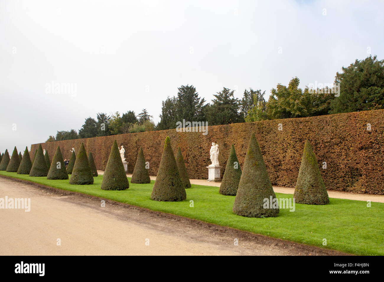 Das Schloss von Versailles einen königlichen Schloss in Versailles in der Region Île-de-France Frankreich einem Vorort von Paris Stockfoto