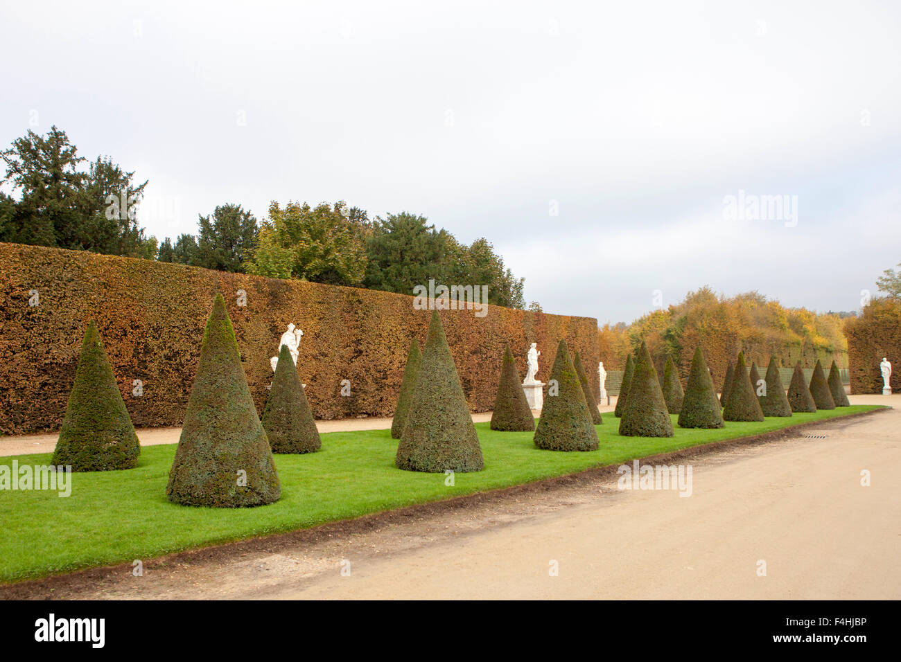 Das Schloss von Versailles einen königlichen Schloss in Versailles in der Region Île-de-France Frankreich einem Vorort von Paris Stockfoto