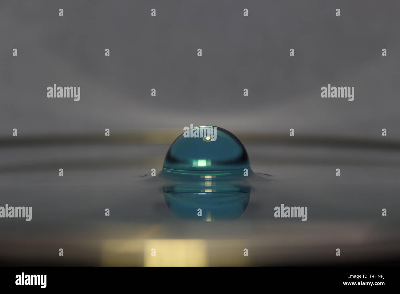 Das blaue blob Stockfoto
