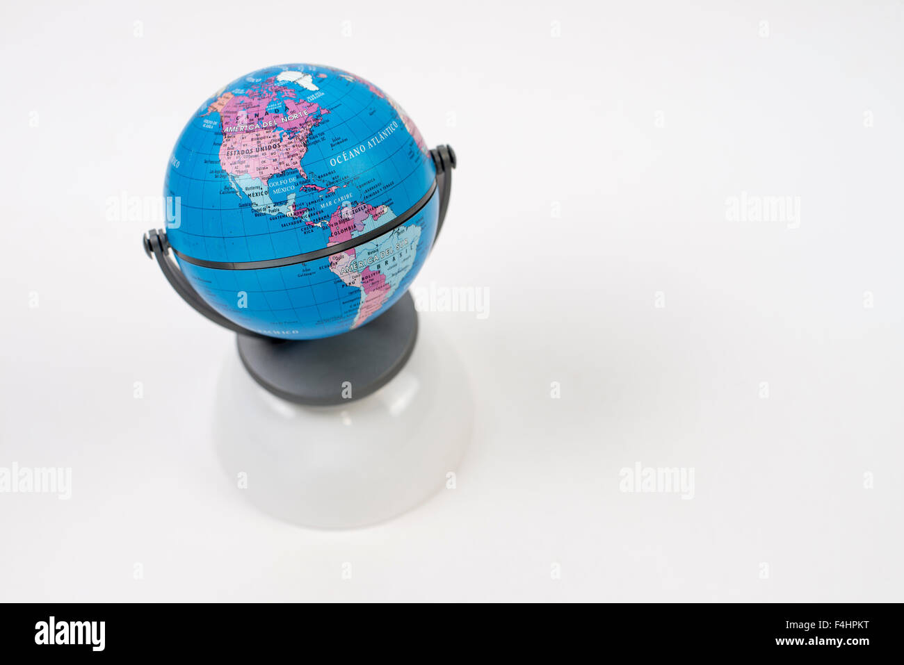 Welt, Viajes Alrededor del Mundo. Amerika, Asien, Europa Stockfoto
