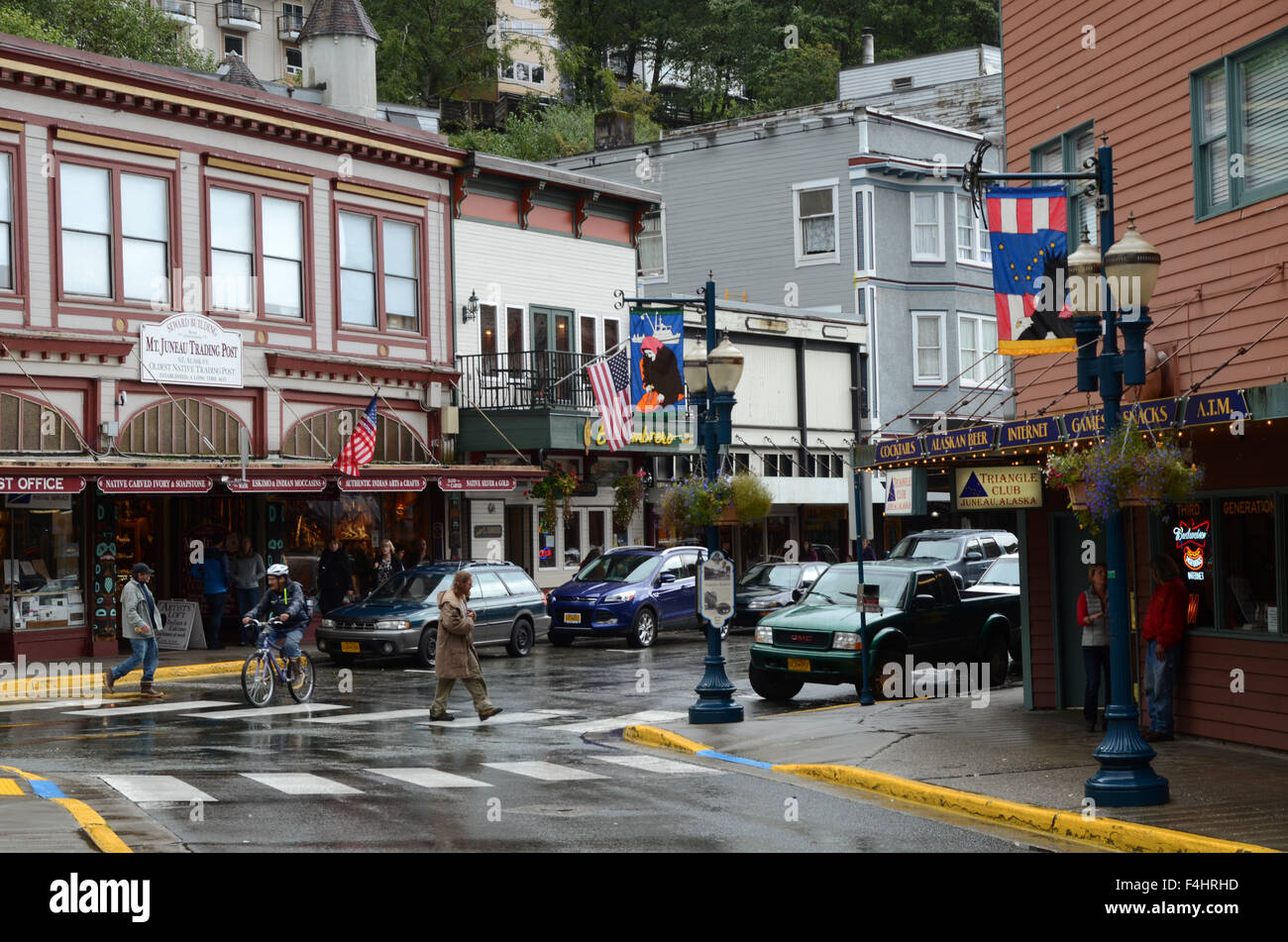 Juneau, Alaska Stockfoto