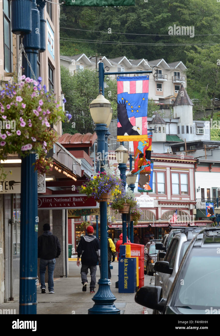 Juneau, Alaska Stockfoto