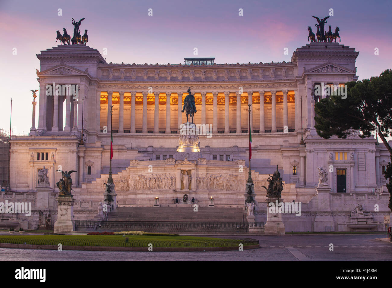 Vittorio Emanuele II Monument, Rom, Latium, Italien, Europa Stockfoto