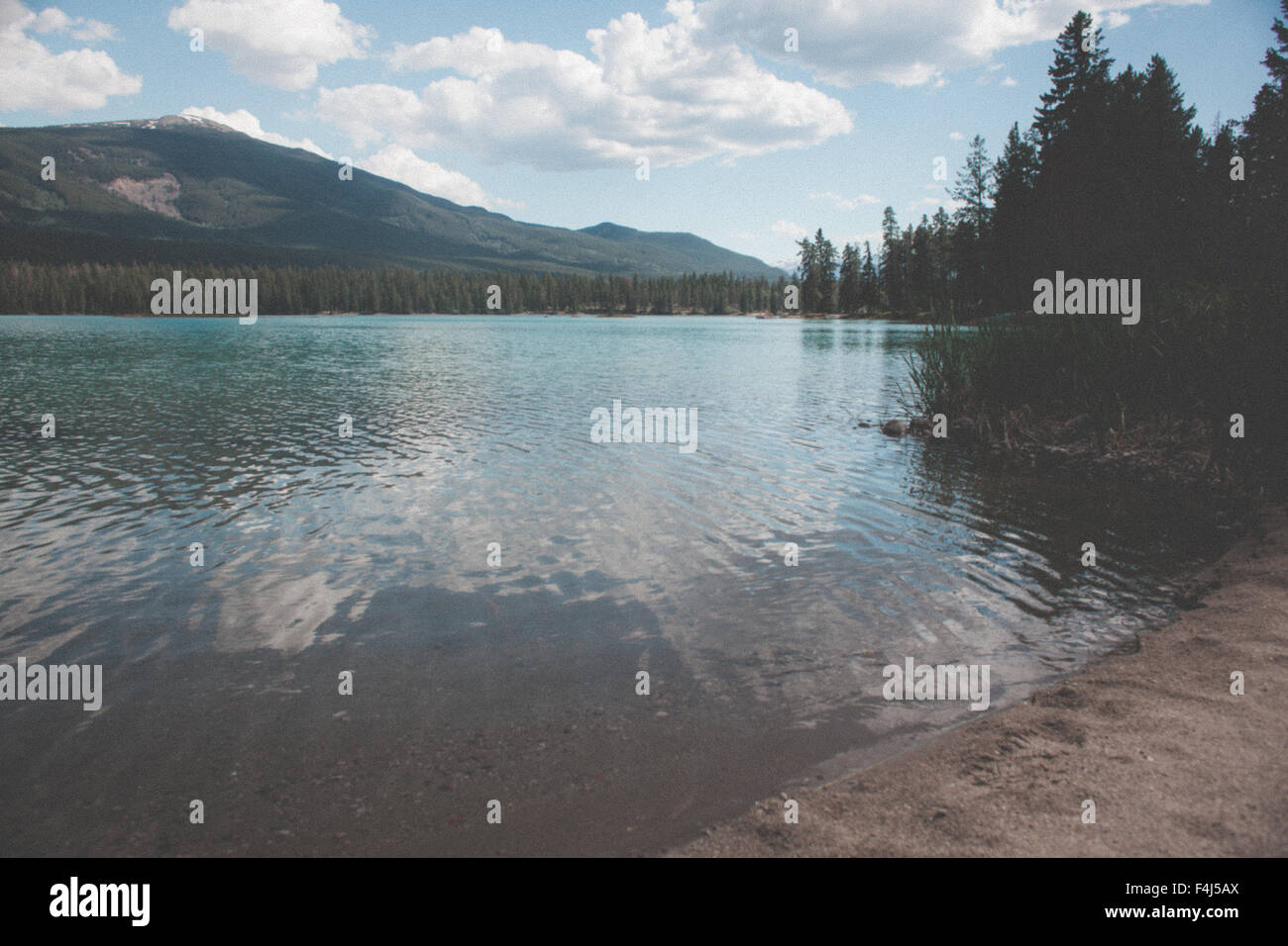 Schöne Reisebilder von Jasper, Kanada Stockfoto