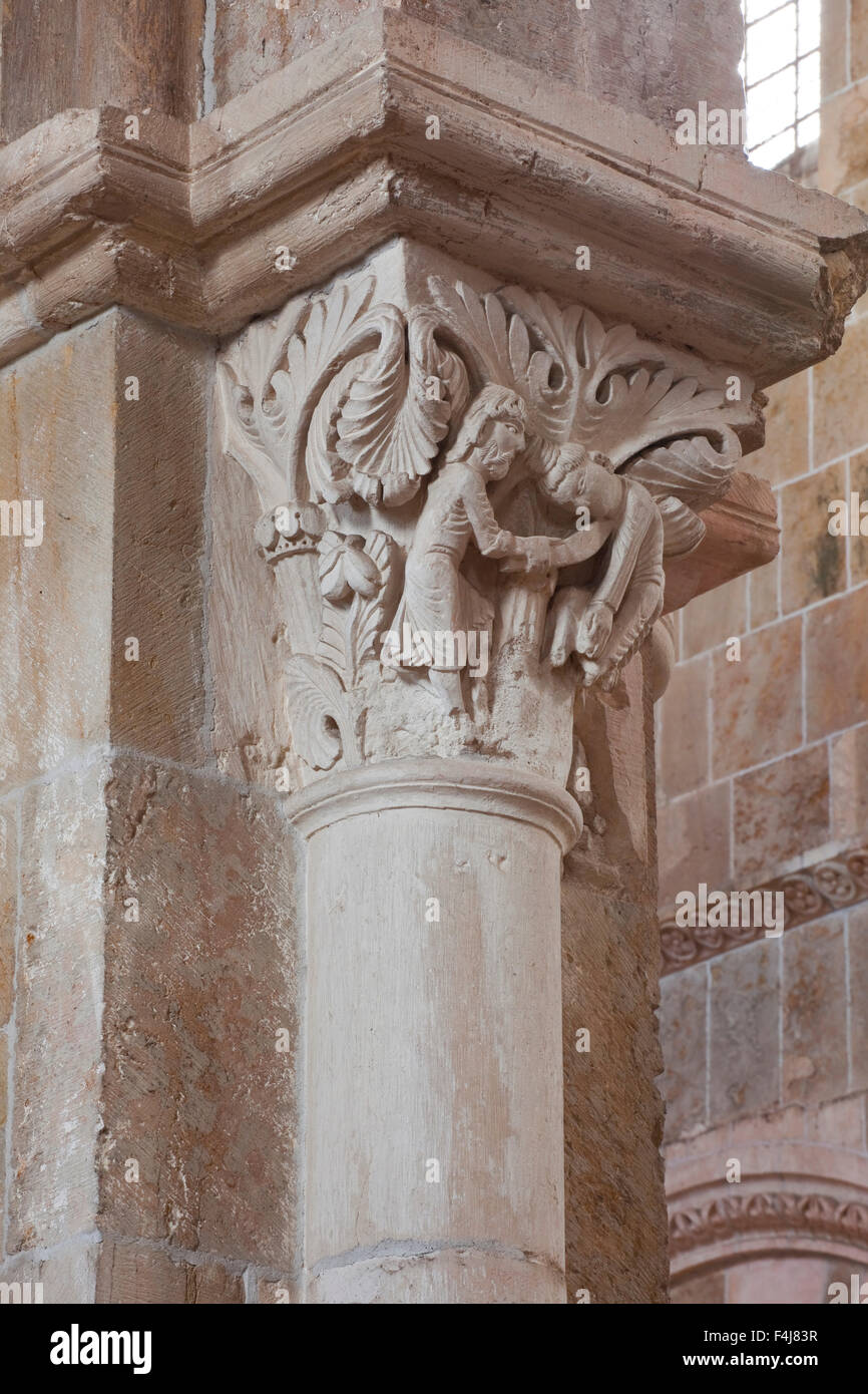 La Basilique Sainte Madeleine de Vezelay, ein 11. Jahrhundert