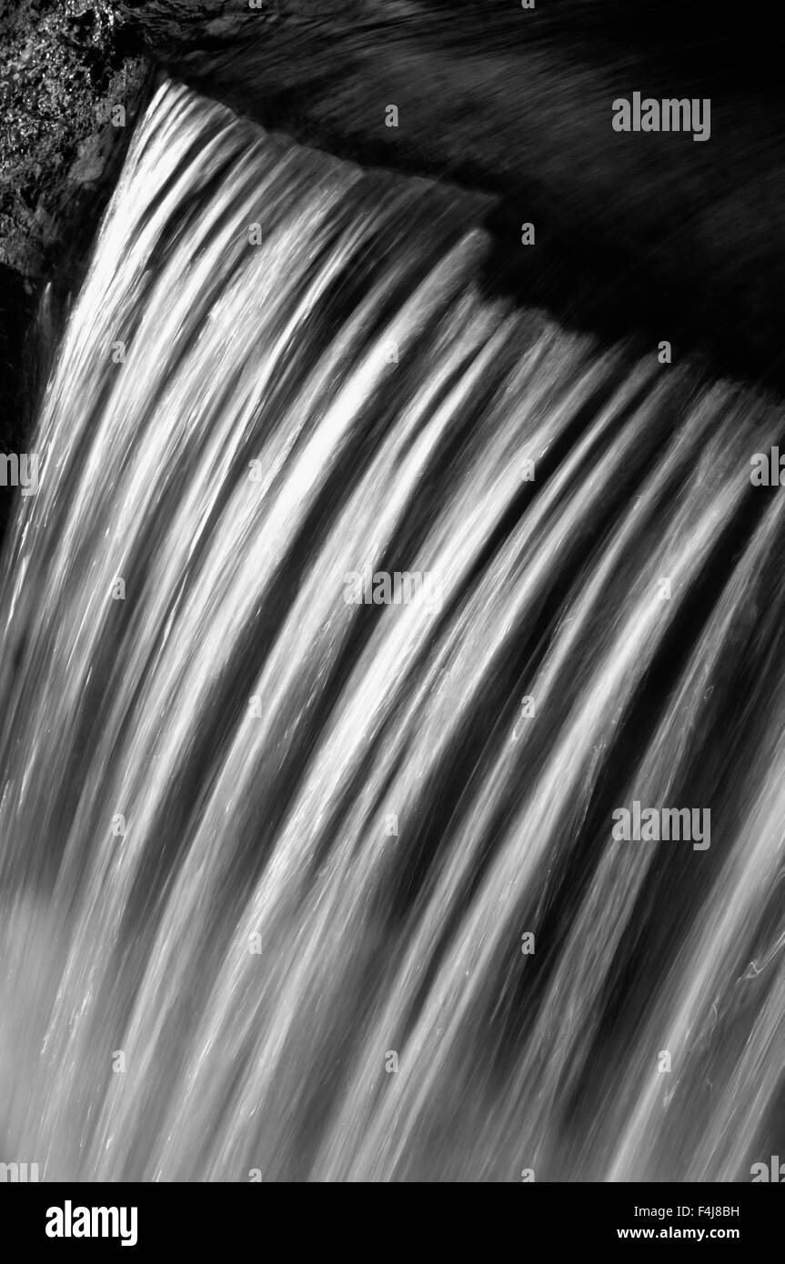 Wasserfall-Nahaufnahme Stockfoto