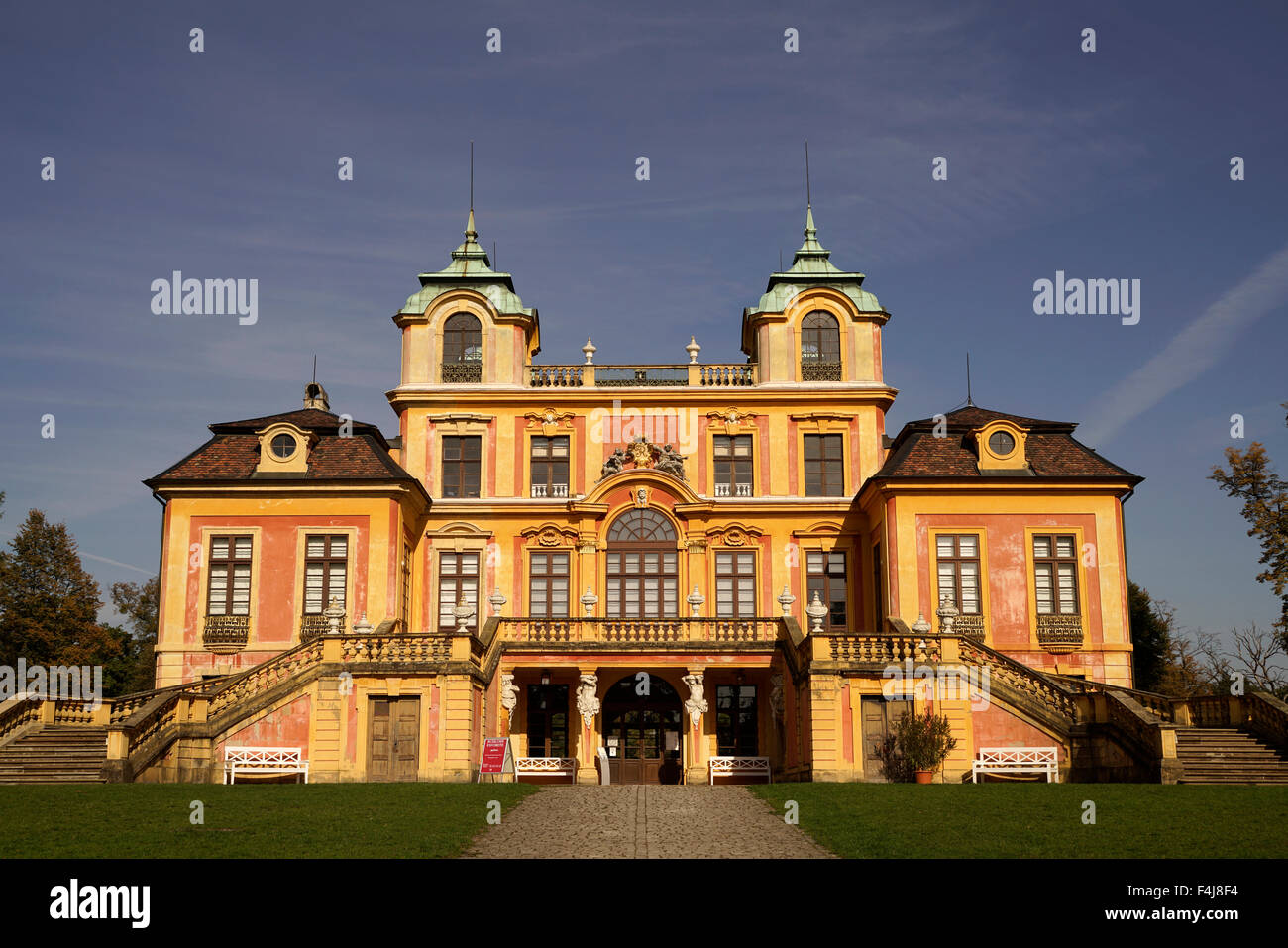 Schloss Favorite, Baden-Württemberg, Deutschland, Europa Stockfoto