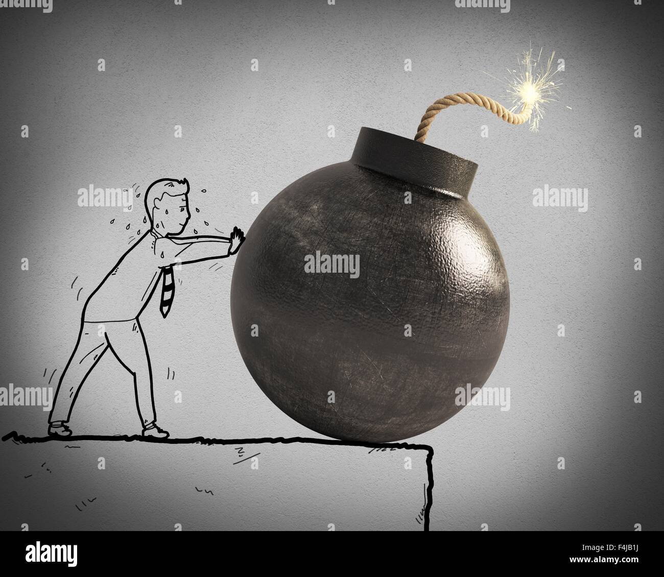 Problem lösen Stockfoto