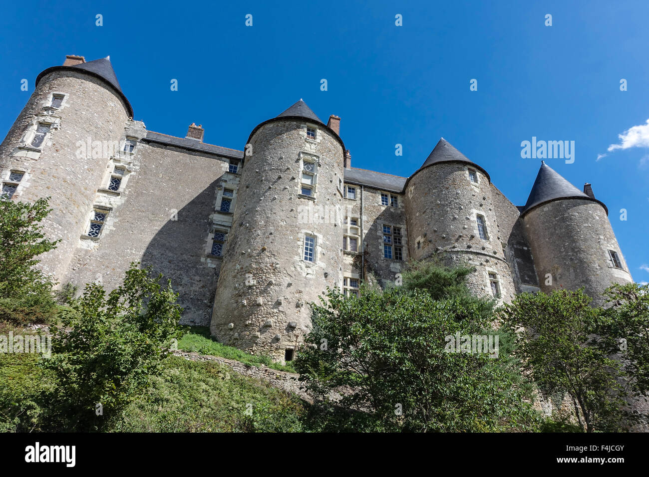 Château de Luynes, Frankreich. Einer privaten Residenz mit Führungen durch das innere zur Verfügung. Stockfoto