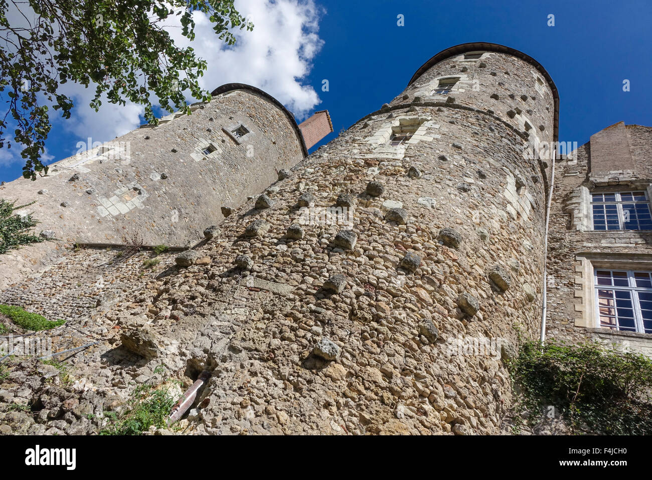 Château de Luynes, Frankreich. Einer privaten Residenz mit Führungen durch das innere zur Verfügung. Stockfoto