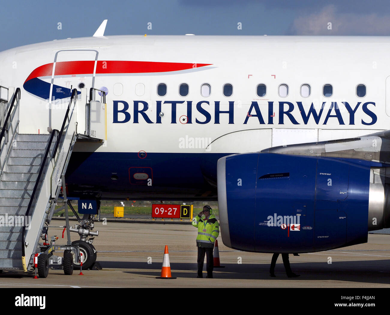 British Airways Airbus A318-100 Stockfoto