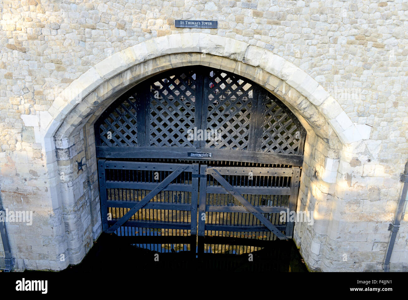 Traitors' Gate, Tower of London, London, England, UK Stockfoto
